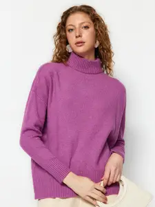 Trendyol Turtle Neck Acrylic Pullover