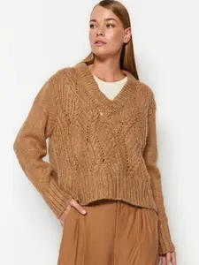 Trendyol Cable Knit Pullover