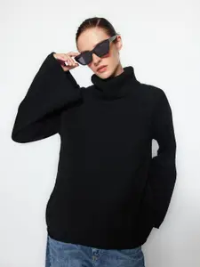 Trendyol Turtle Neck Bell Sleeves Pullover