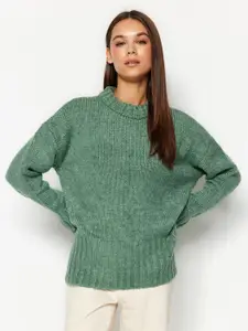 Trendyol Mock Collar Pullover Sweater