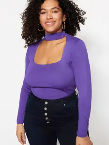 Trendyol Styled Halter Neck Fitted Top