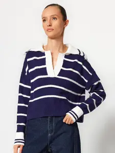 Trendyol Striped Ribbed Pullover Sweaters
