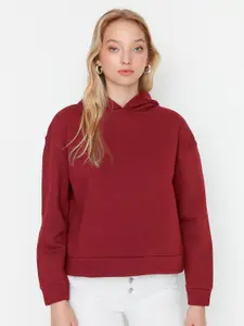 Trendyol Long Sleeves Hooded Pullover