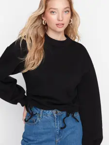 Trendyol Pullover Crop Sweatshirt