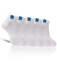 Dollar Socks Men Pack Of 5 Assorted Ankle-Length Socks