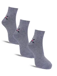 Dollar Socks Men Pack Of 3 Assorted   Ankle-Length Socks