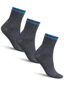 Dollar Socks Men Pack Of 3 Assorted Cotton Ankle-Length Socks