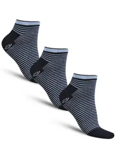 Dollar Socks Men Pack Of 3 Assorted  Ankle Length Socks
