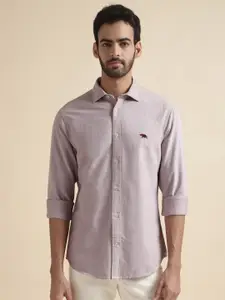 Andamen Premium Slim Fit Twill Weave Cotton Casual Shirt