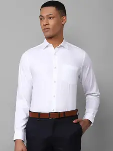 Allen Solly Slim Fit Micro Checks Pure Cotton Formal Shirt