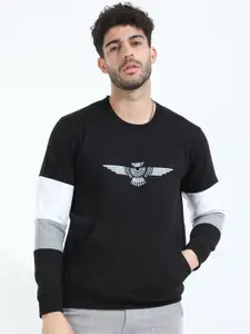 STELLERS Graphic Printed Fleece Sweatshirt