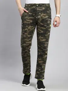Monte Carlo Men Camouflage Printed Cotton Sports Track Pants