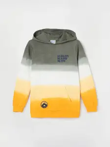 Fame Forever by Lifestyle Boys Colourblocked Hooded Cotton Pullover