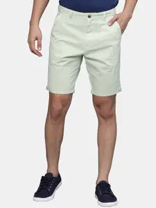 t-base Men Mid-Rise Cotton Chino Shorts