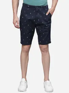 t-base Men Conversational Printed Cotton Chino Shorts