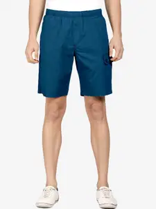 t-base Men Mid-Rise Casual Cotton Shorts