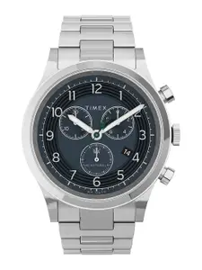 Timex Men Dial & Stainless Steel Bracelet Style Straps Analogue Watch TW2U90900UJ