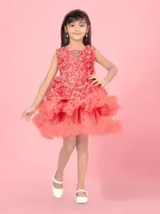 Aarika Embellished Fit & Flare Dress