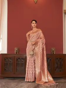 elora Woven Design Zari Banarasi Saree