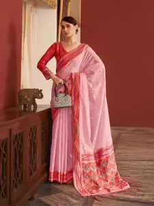 elora Ethnic Motifs Woven Design Zari Detail Saree