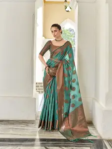elora Ethnic Motifs Woven Design Zari Detail Saree