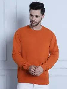 Imsa Moda Round Neck Fleece Pullover Sweatshirt