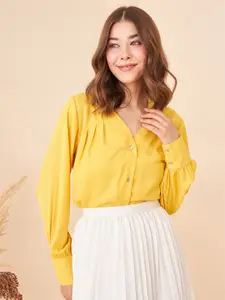 Kibo Comfort Mandarin Collar Casual Shirt