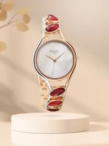 Titan Women Water Resistance Stainless Steel Analogue Watch 95190KM01