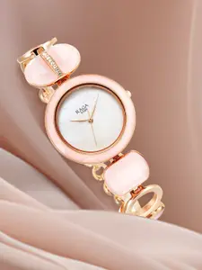 Titan Women Water Resistance Stainless Steel Analogue Watch 95195WM01