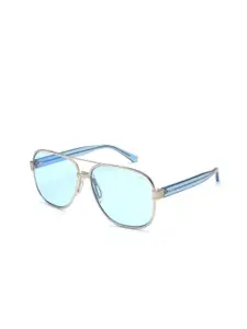 IDEE Men Square Sunglasses with UV Protected Lens IDS2897C4SG