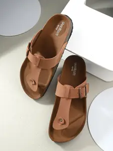 UNDERROUTE Men One-Toe Comfort Sandals