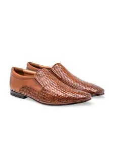 Florsheim Men Textured Formal Slip-On Shoes
