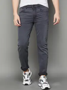 Forca Men Grey Tapered Fit Jeans