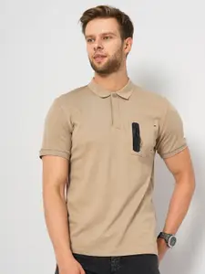 Celio Pocket Detail Polo Collar Cotton T-Shirt