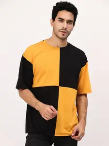 Leotude Colourblocked Cotton T-shirt