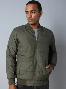 High Star Stand Collar Long Sleeve Padded Jacket