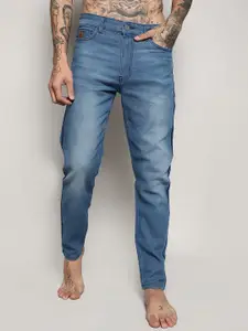 Campus Sutra Men Blue Smart Slim Fit Heavy Fade Stretchable Jeans