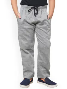IndiWeaves Boys Mid-Rise Fleece Track Pants