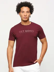 Pepe Jeans Typography Printed Slim Fit T-shirt