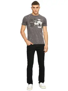 Pepe Jeans Graphic Printed Pure Cotton Slim Fit T-shirt