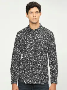 Pepe Jeans Floral Printed Regular Fit Pure Cotton Casual Shirt