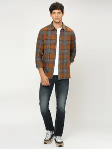 Pepe Jeans Tartan Checks Opaque Pure Cotton Casual Shirt