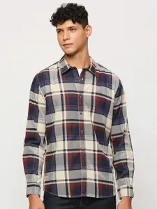 Pepe Jeans Checked Pure Cotton Casual Shirt