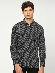 Pepe Jeans Micro Ditsy Printed Pure Cotton Casual Shirt