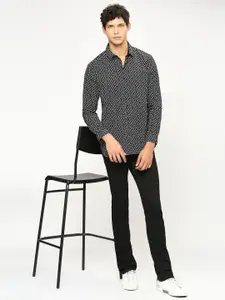 Pepe Jeans Micro Ditsy Printed Pure Cotton Casual Shirt