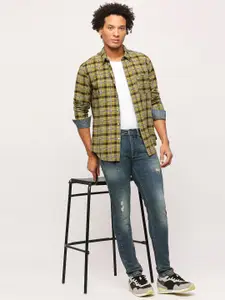 Pepe Jeans Tartan Checked Casual Shirt