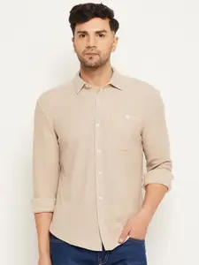 Club York Regular Fit Spread Collar Long Sleeves Cotton Casual Shirt