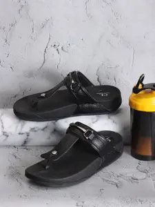 Carlton London Men Slip-On Comfort Sandals