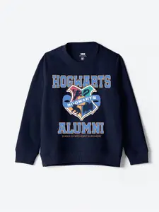 YK Warner Bros Boys Harry Potter Printed Cotton Sweatshirt