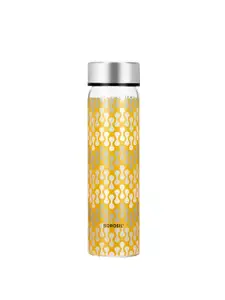 BOROSIL Vista Transparent Borosilicate Glass Bottle 550 ml